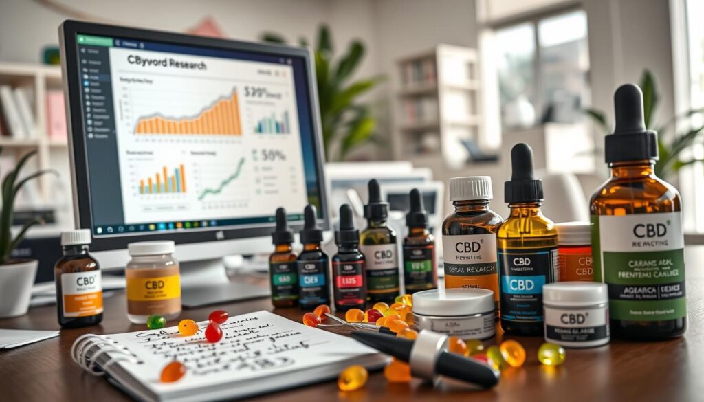 CBD keyword research