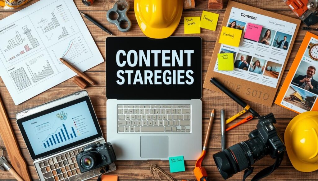 Content strategies for contractors