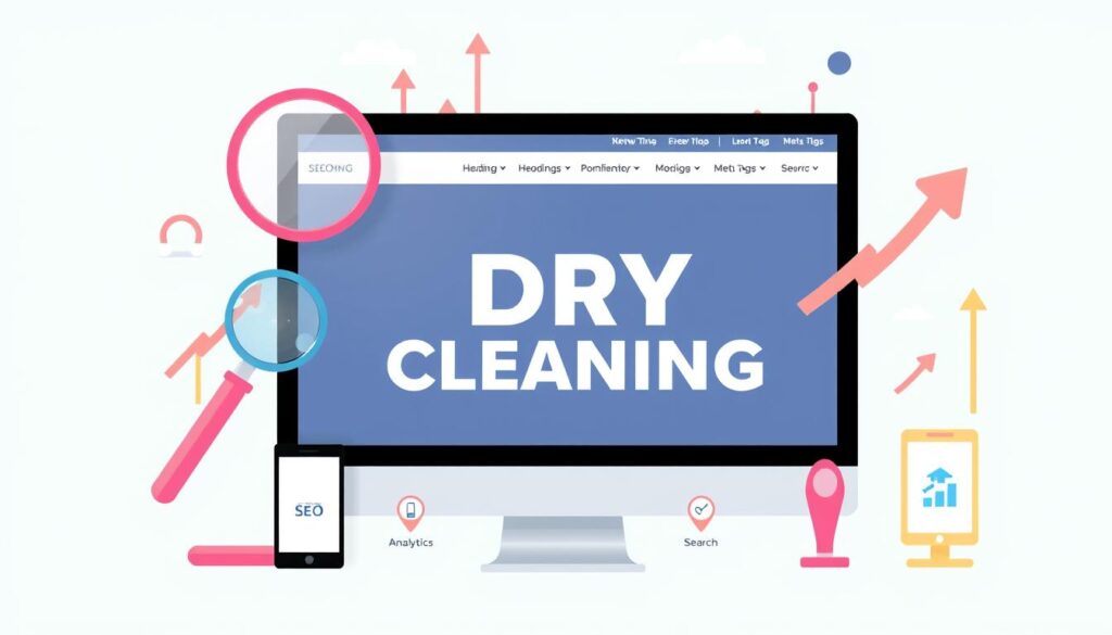 SEO tips for dry cleaning websites