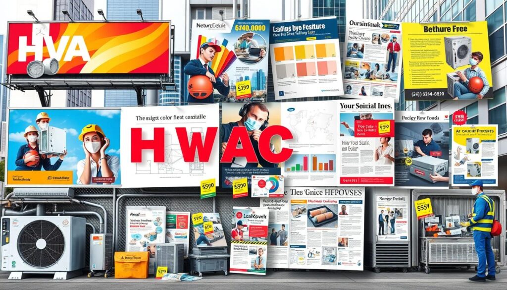 Traditional advertising costs in HVAC marketing