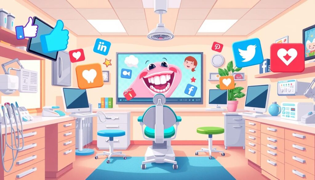 dental social media marketing