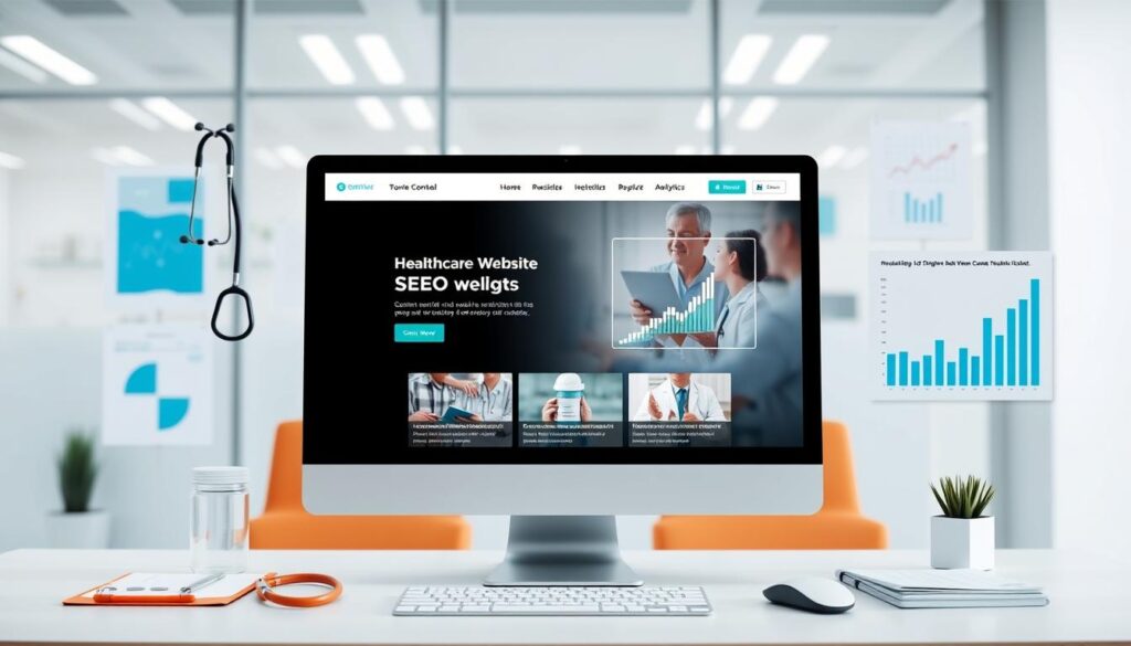 healthcare website optimization