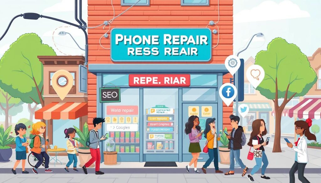 local SEO strategies for phone repair businesses