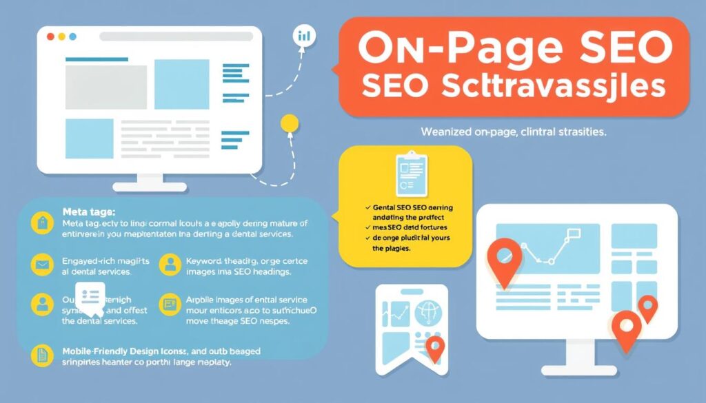 on-page SEO strategies for dental websites