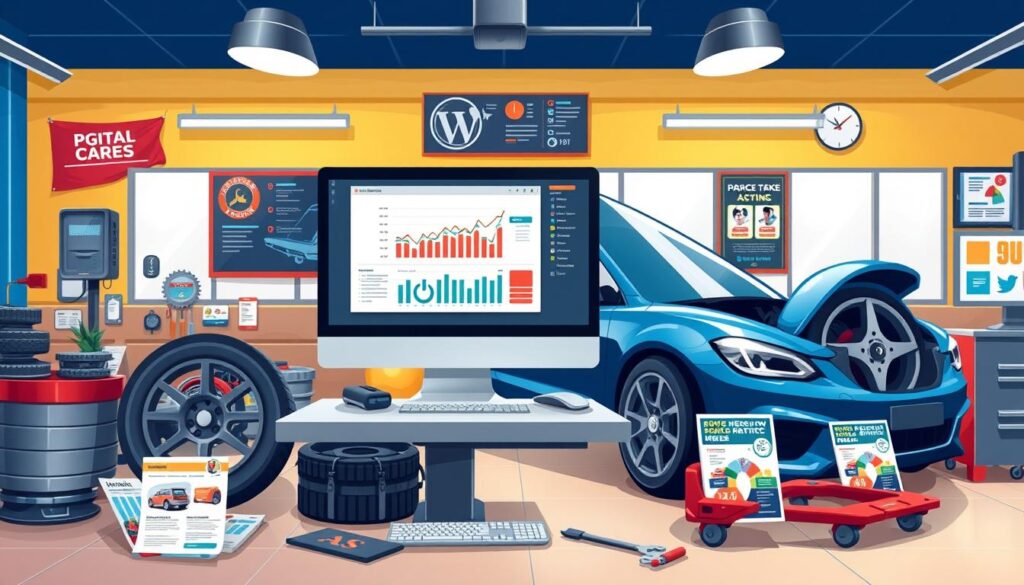 Digital marketing for auto repair shops