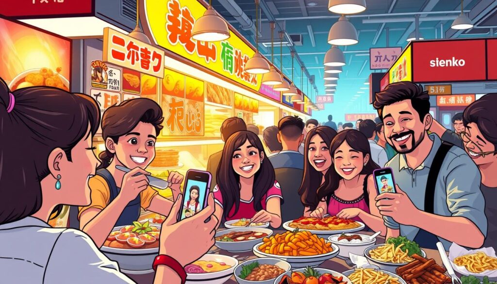 Food Court Influencer Marketing