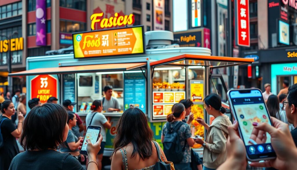 Food truck online visibility