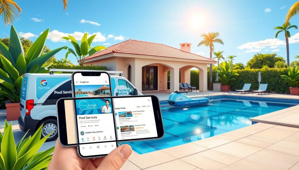 Google My Business for Swimming Pool Services