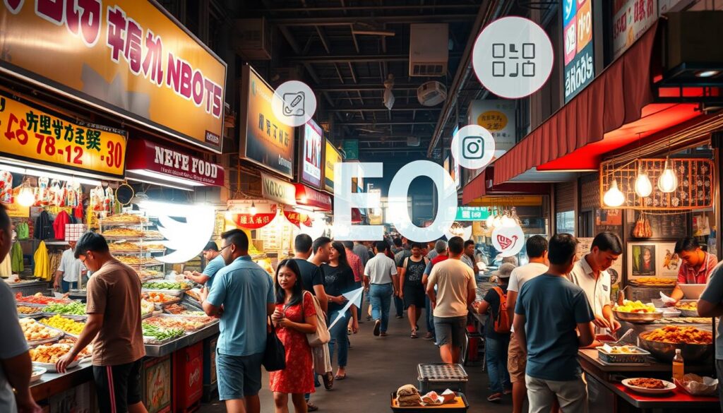 Improving online visibility for food vendors