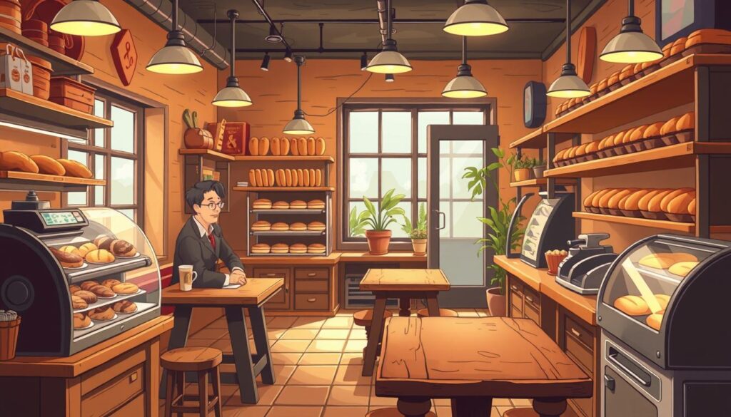 Inviting Bakery Atmosphere