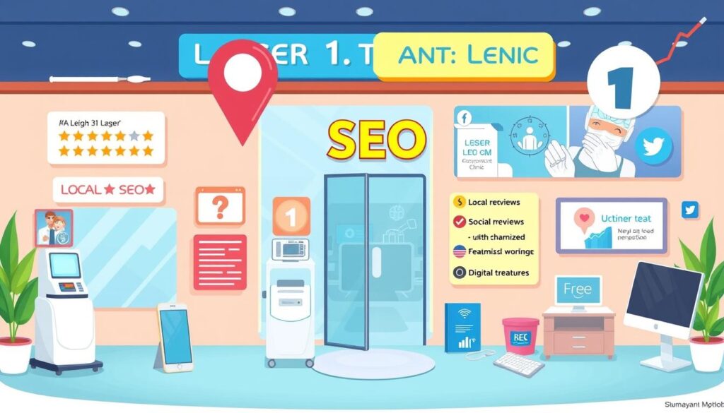 Local SEO tactics for Laser treatment services SEO