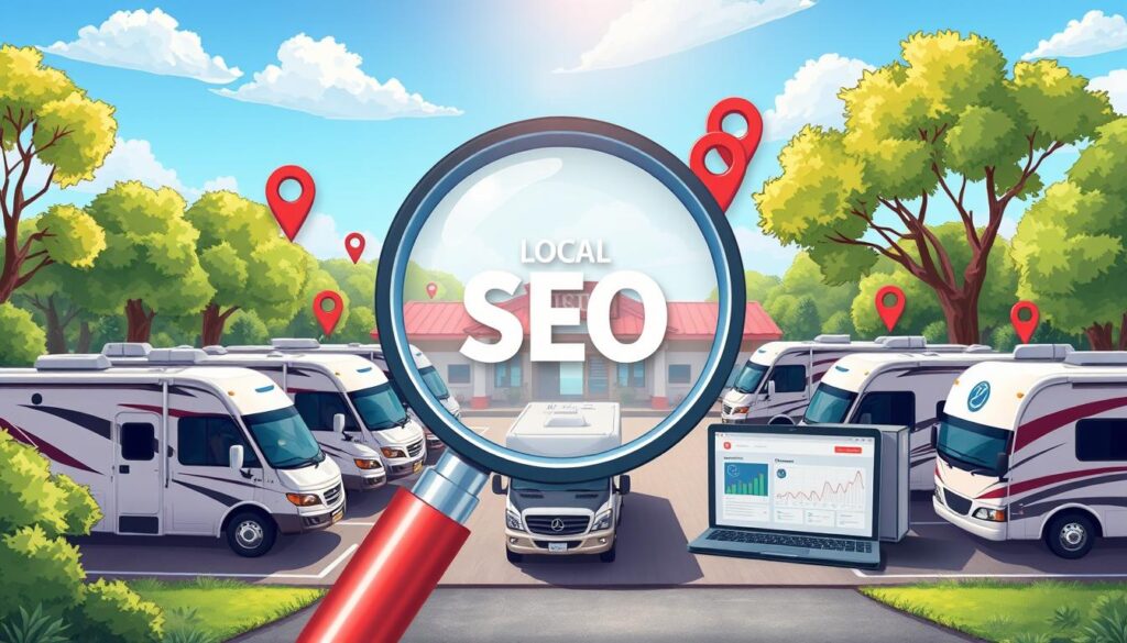 Local SEO tips for RV dealers