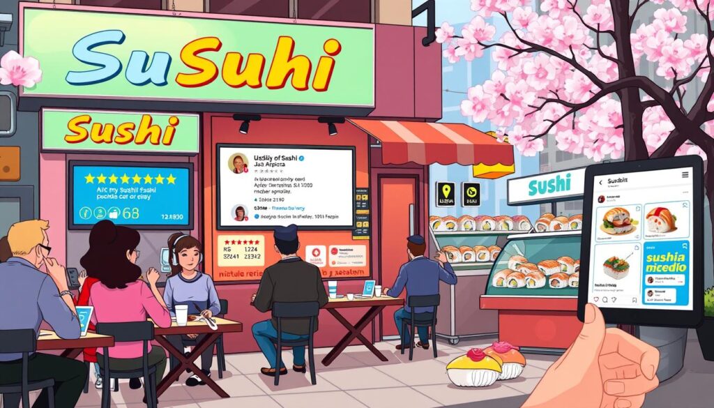 Online Presence for Sushi Restaurants