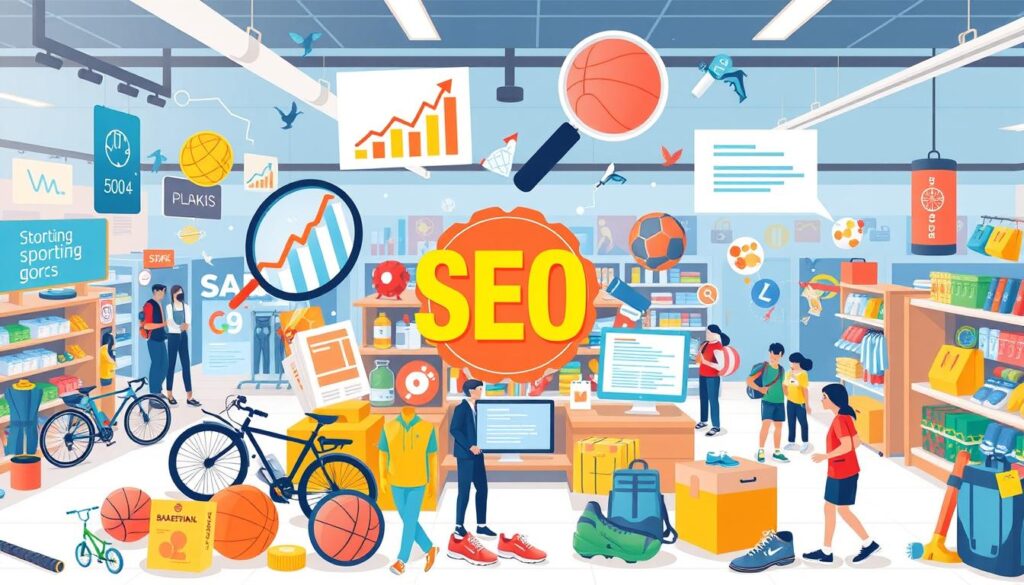 SEO benefits for sporting goods businesses