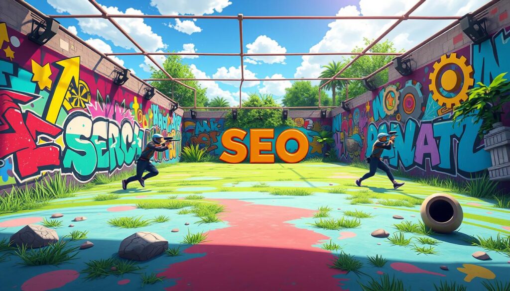 SEO for paintball business