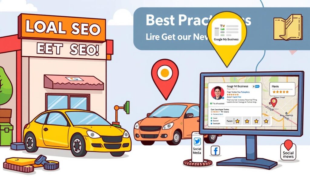 best practices for local SEO in the automotive industry