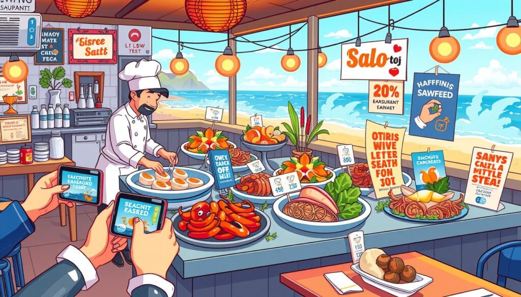 content marketing for seafood restaurants