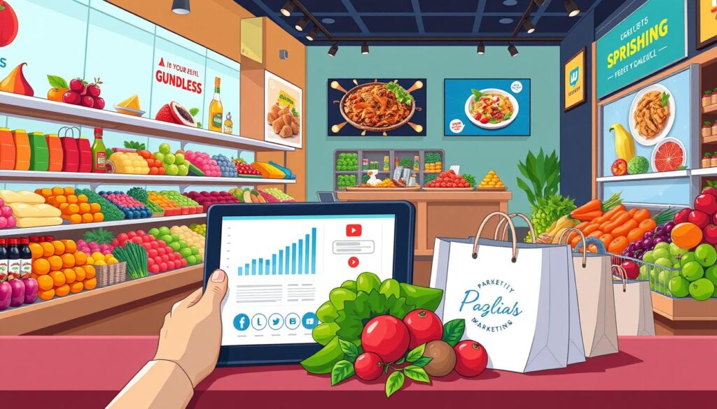 digital marketing for food retailers