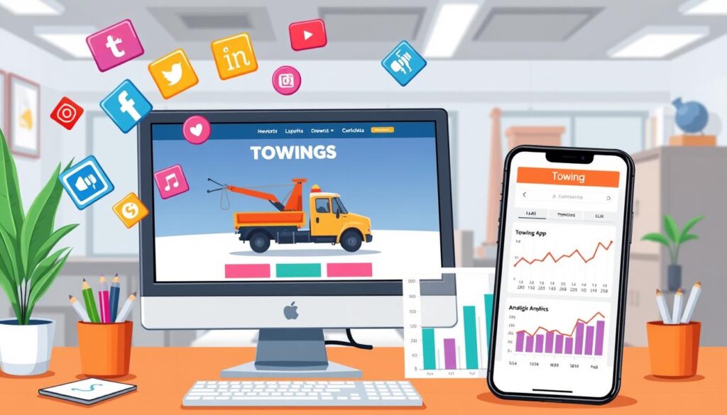 digital marketing for towing services