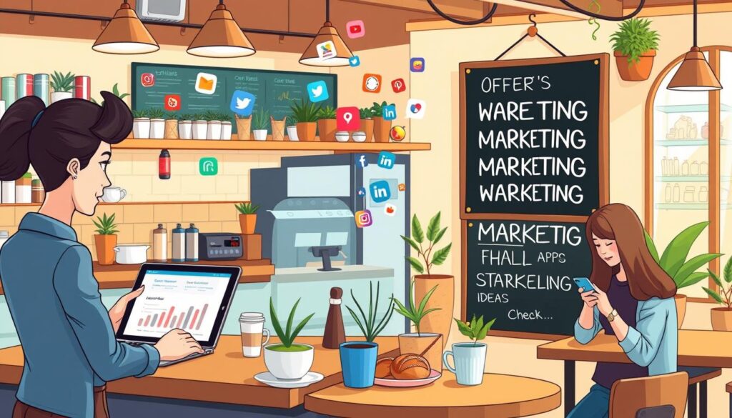 digital marketing techniques for coffee shops