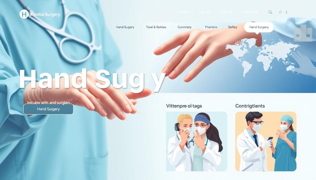 hand surgeon website optimization