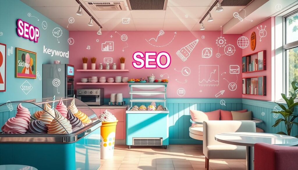 ice cream shop search engine optimization