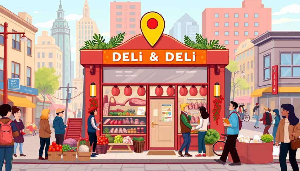 improving local visibility for delis