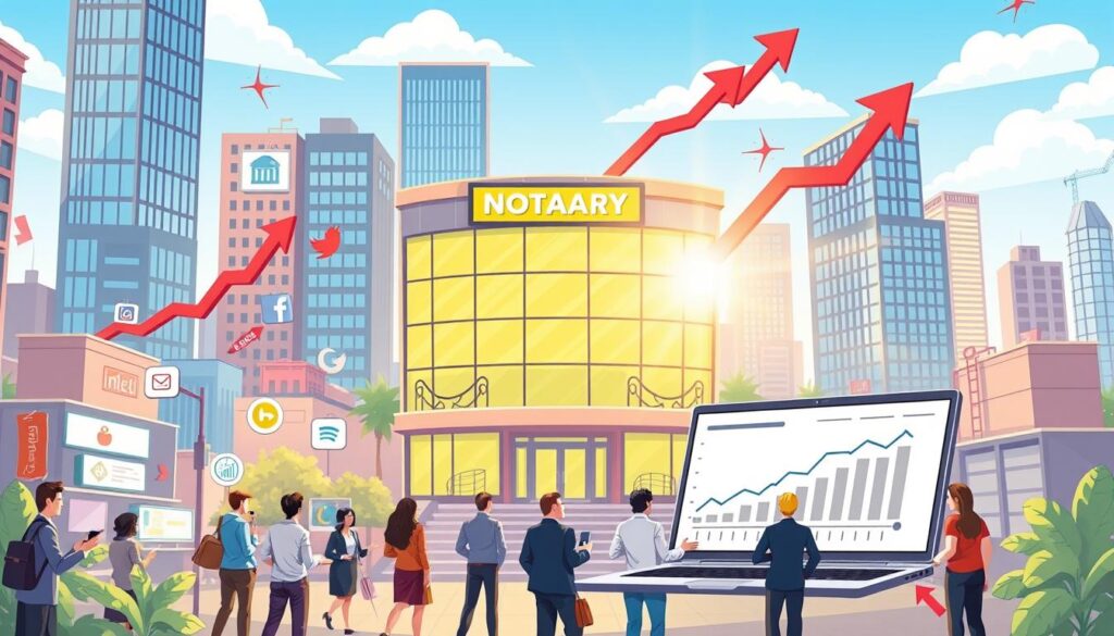 increasing visibility for notary services