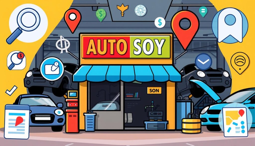 local SEO optimization for auto body shops