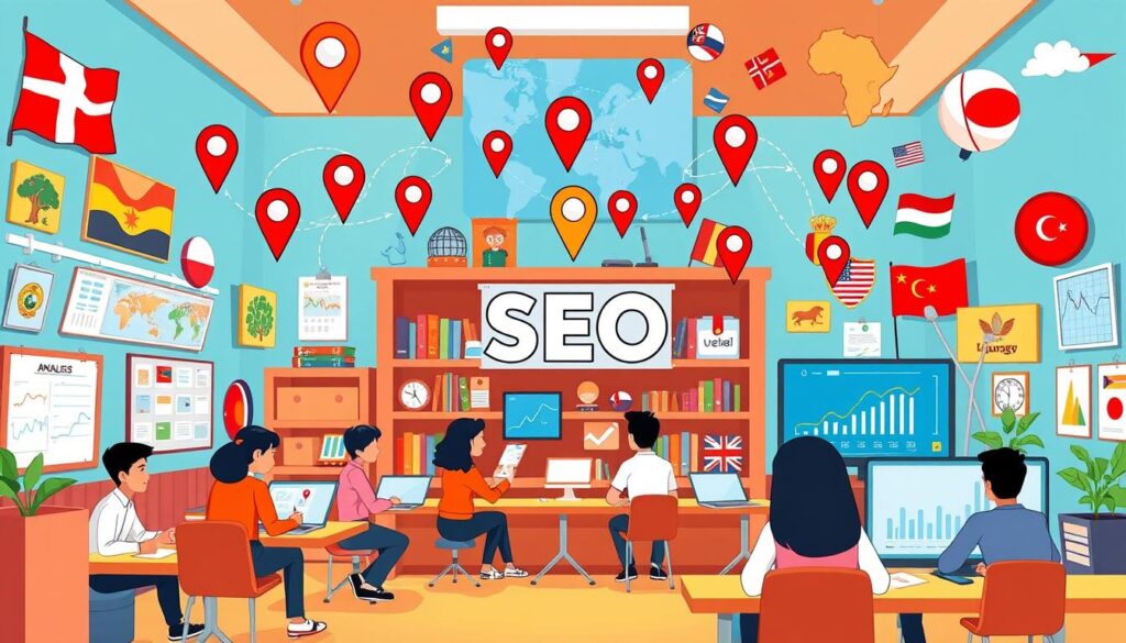 local SEO strategies for language schools