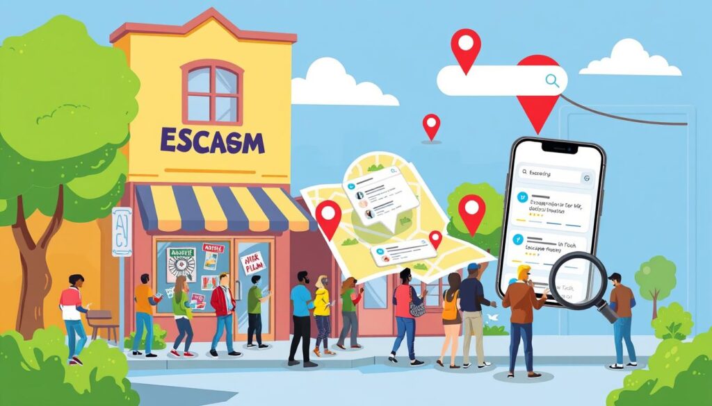 local SEO tips for escape room businesses