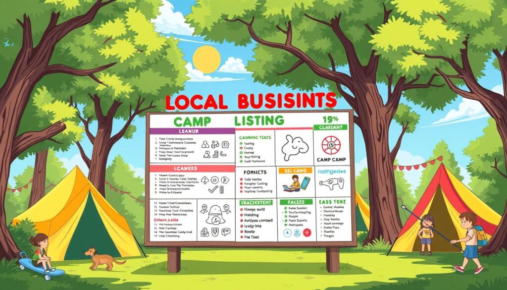 local business listings for camps