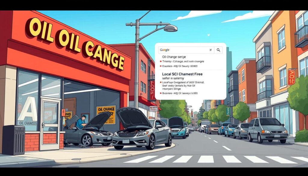 local search for oil change businesses