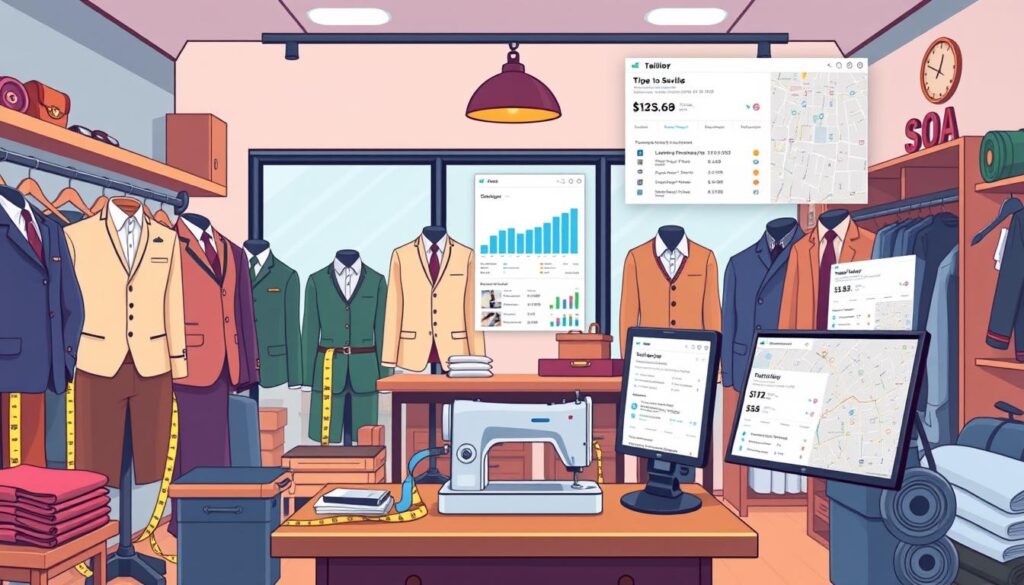 local tailor website optimization