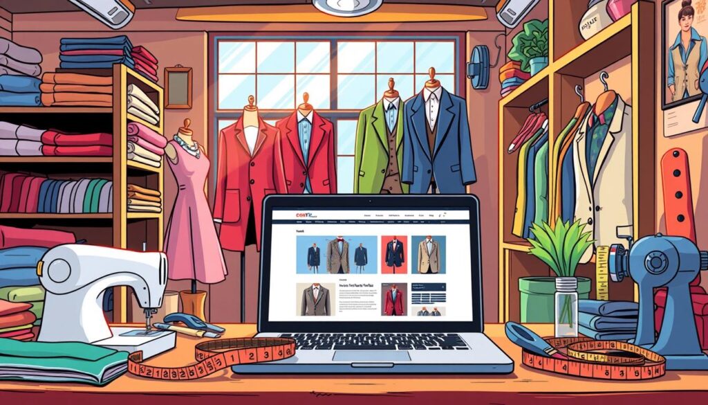 local tailor website optimization