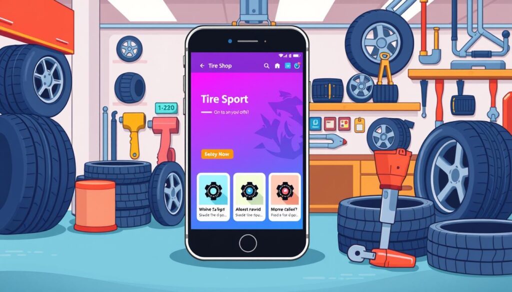 mobile optimization for tire shops