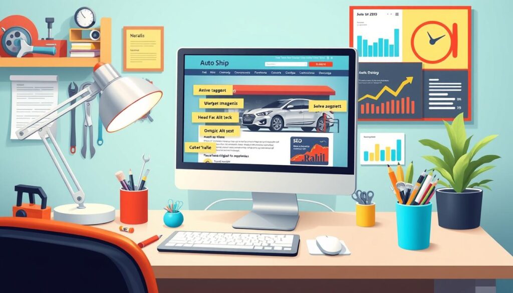 on-page SEO for auto repair