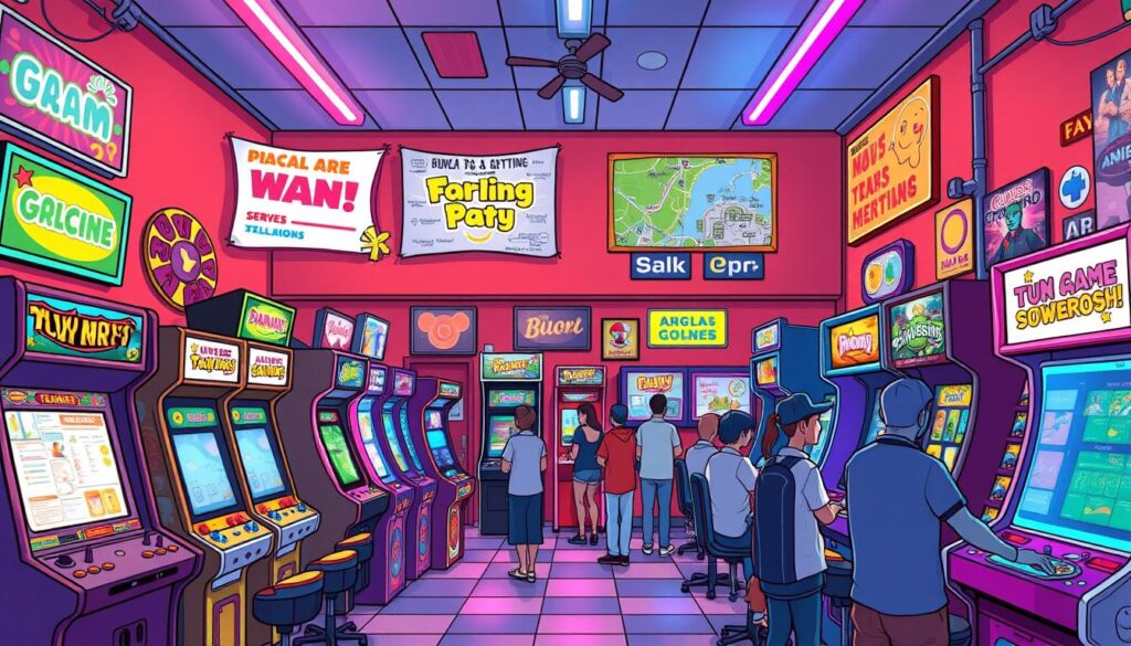 optimizing arcades for local search