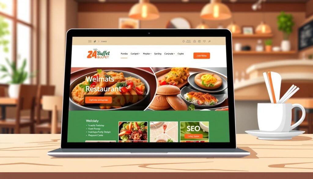 optimizing buffet restaurant websites