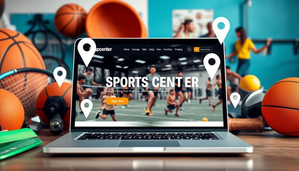 optimizing sports center websites