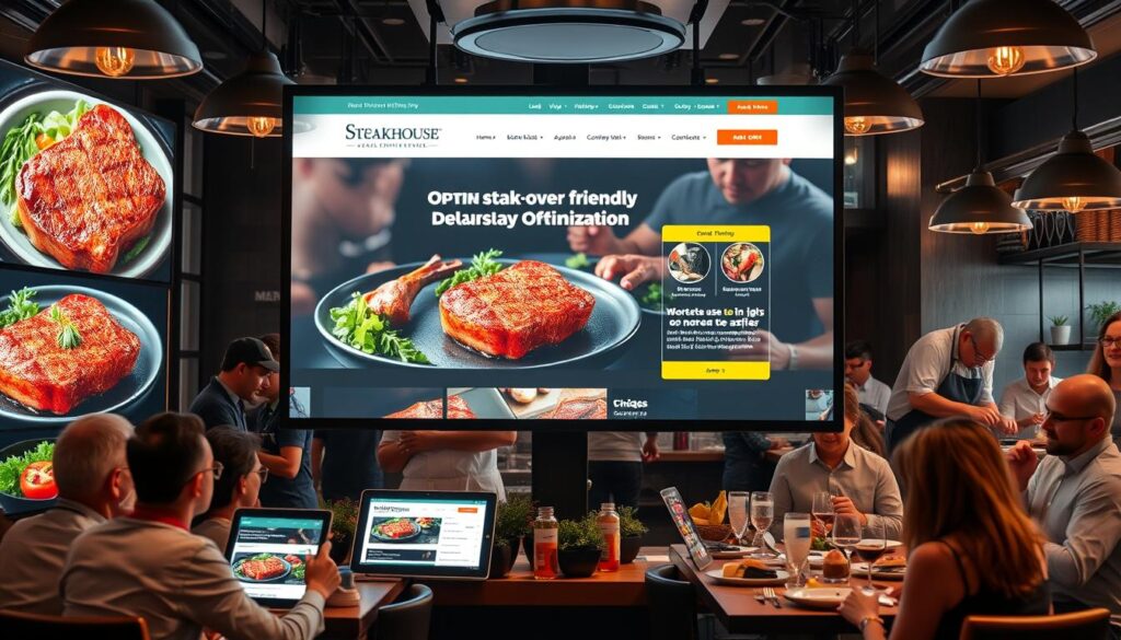 optimizing websites for steakhouses