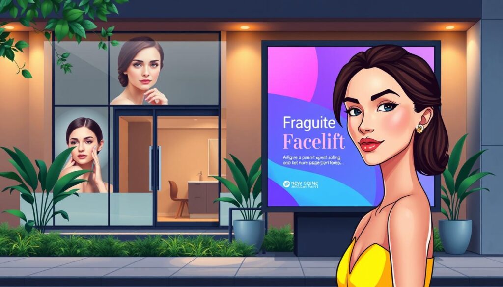 paid advertising for facelift services