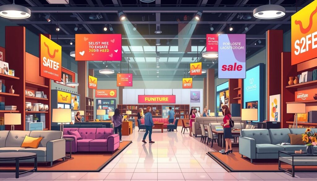 paid advertising for furniture