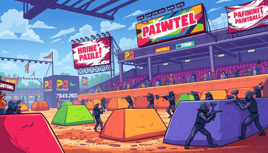 paintball arena advertising ideas