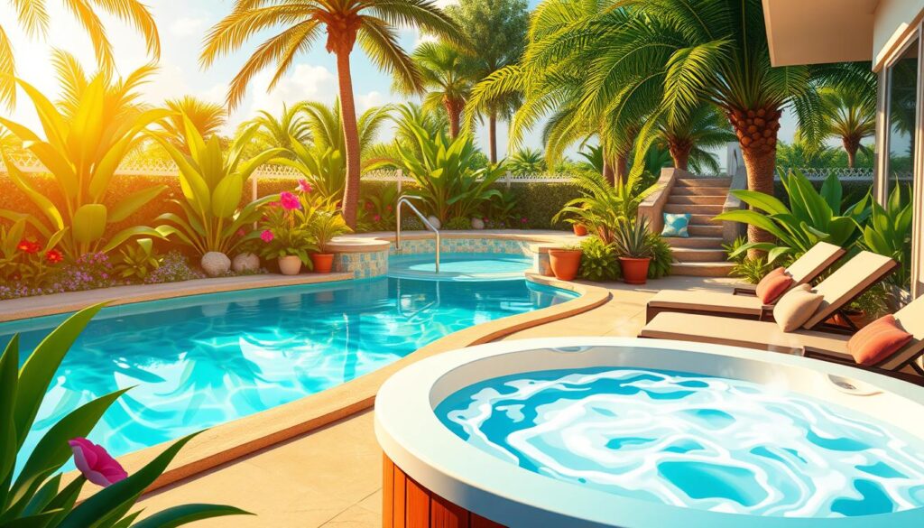 pool and spa service advertising