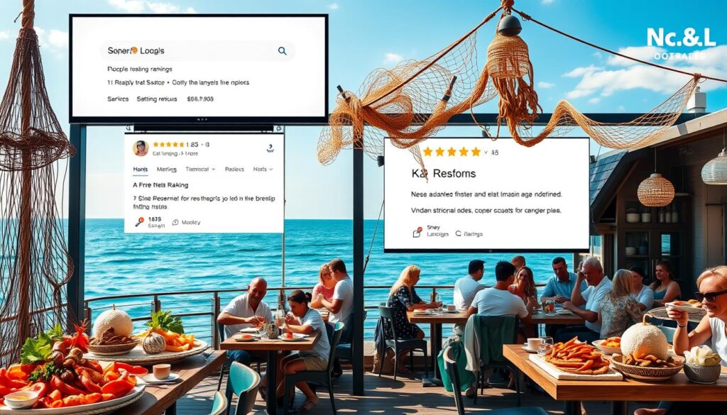 seafood restaurant online visibility