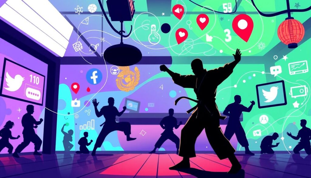 social media and SEO for martial arts studios