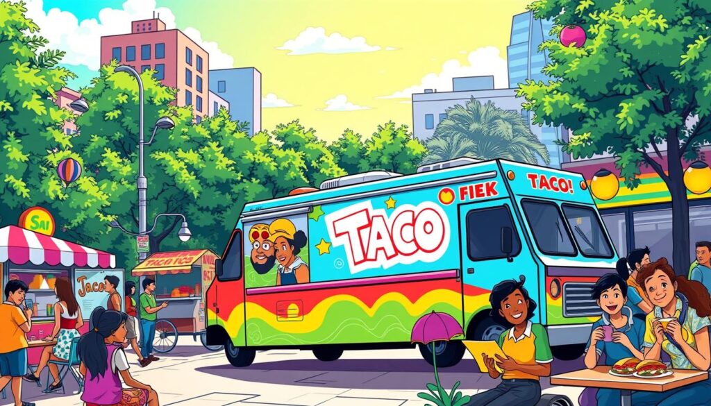 taco truck promotion