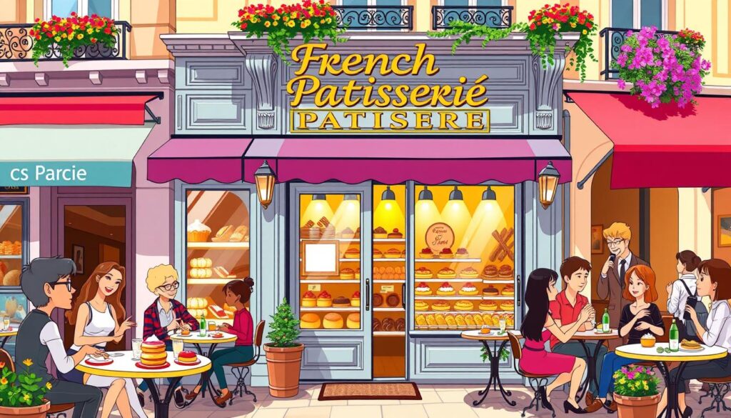 target audience characteristics in French patisseries