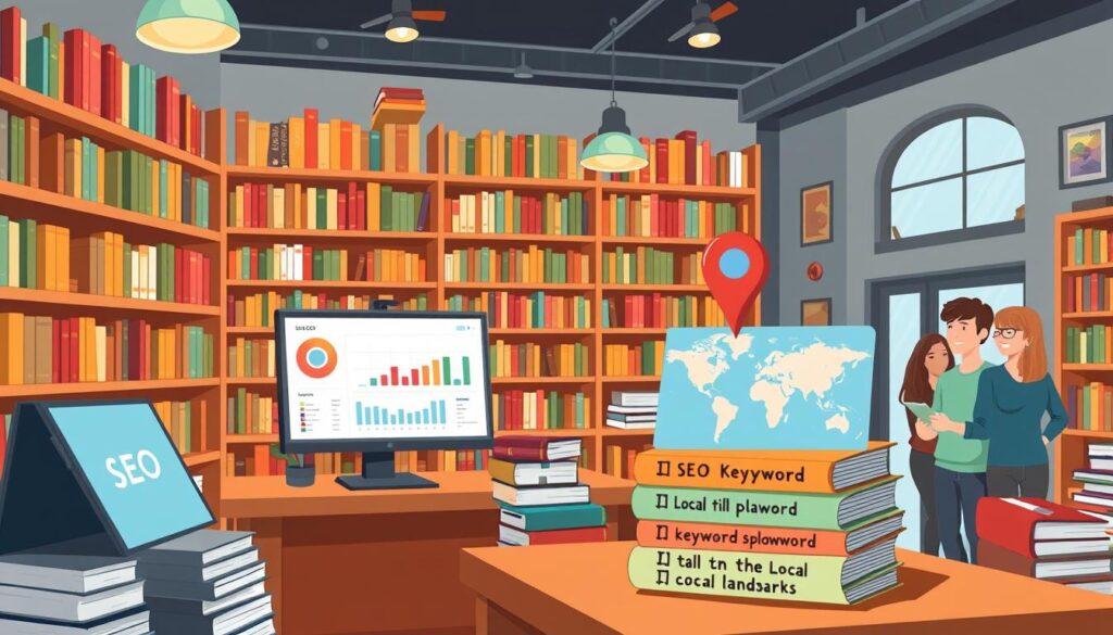 techniques for optimizing local SEO for independent booksellers